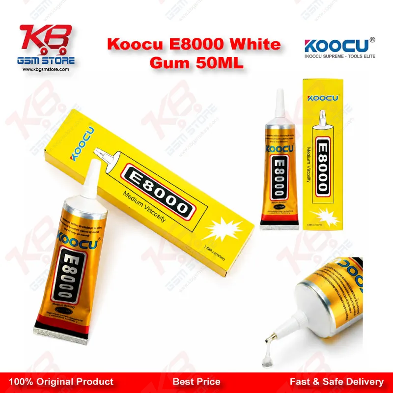 Koocu E8000 White Gum 50ML