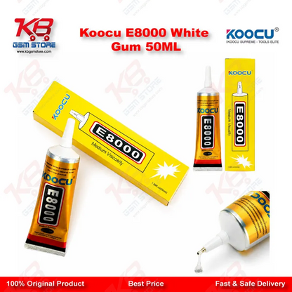 Koocu E8000 White Gum 50ML