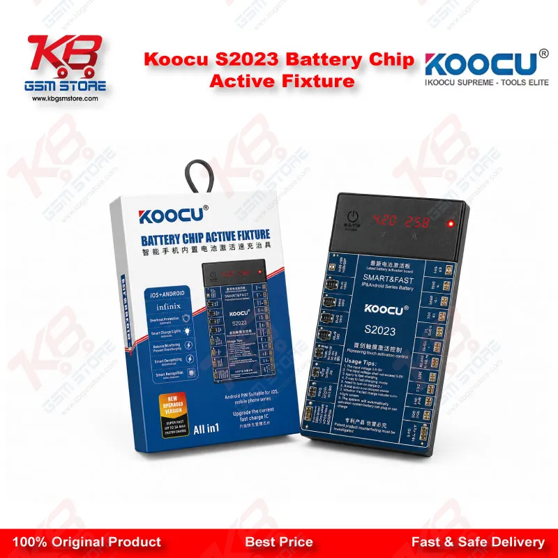 Koocu S2023 Battery Chip Active Fixture