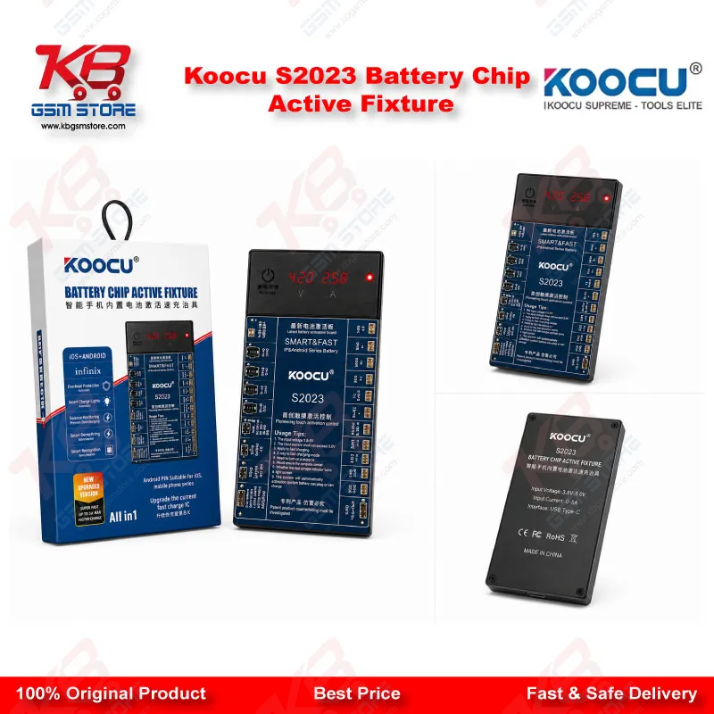 Koocu S2023 Battery Chip Active Fixture