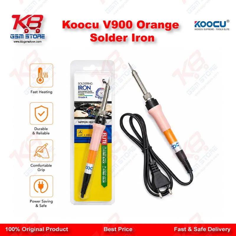 Koocu V900 Orange Solder Iron