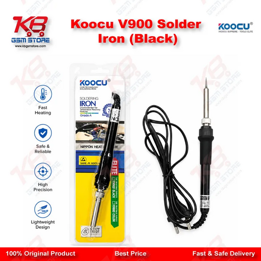 Koocu V900 Solder Iron (Black)