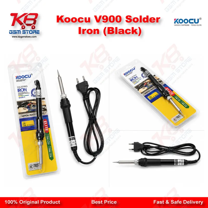 Koocu V900 Solder Iron (Black)