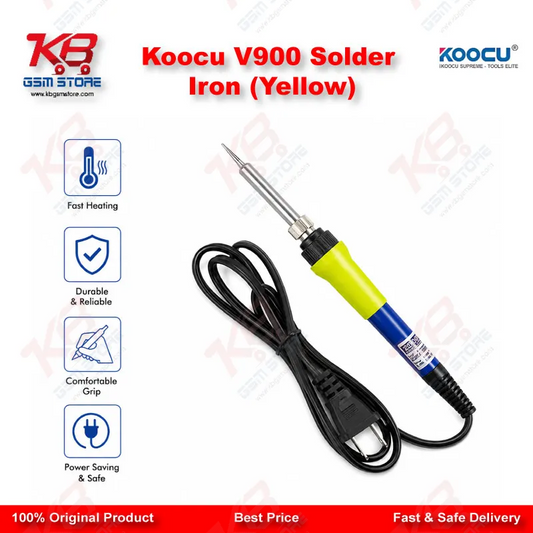 Koocu V900 Solder Iron (Yellow)