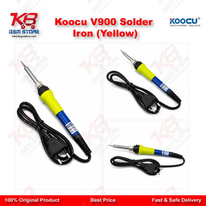 Koocu V900 Solder Iron (Yellow)