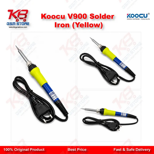 Koocu V900 Solder Iron (Yellow)