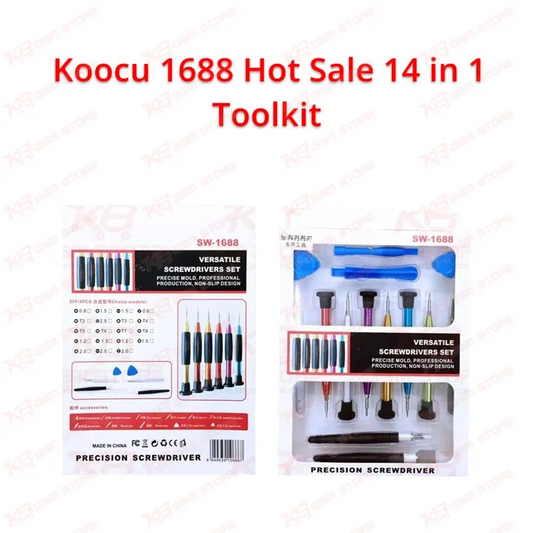 Koocu 1688 Hot Sale 14 in 1 Toolkit