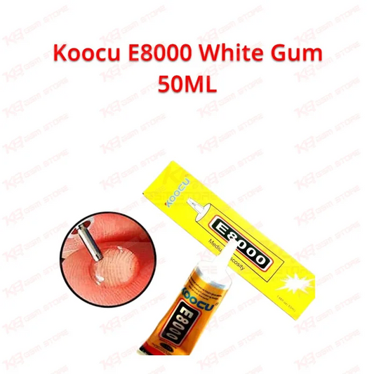 Koocu E8000 White Gum 50ML
