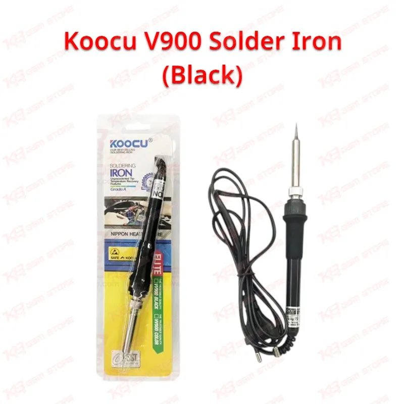 Koocu V900 Solder Iron (Black)