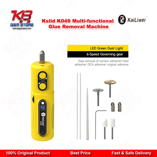 Kslid K049 Multi-functional OCA Glue Removal Machine – 6-Speed Electric Screen Degumming Tool