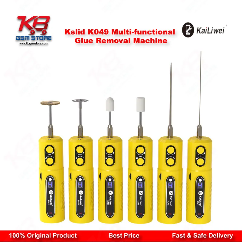 Kslid K049 Multi-functional OCA Glue Removal Machine – 6-Speed Electric Screen Degumming Tool