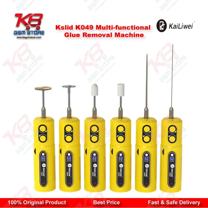 Kslid K049 Multi-functional OCA Glue Removal Machine – 6-Speed Electric Screen Degumming Tool