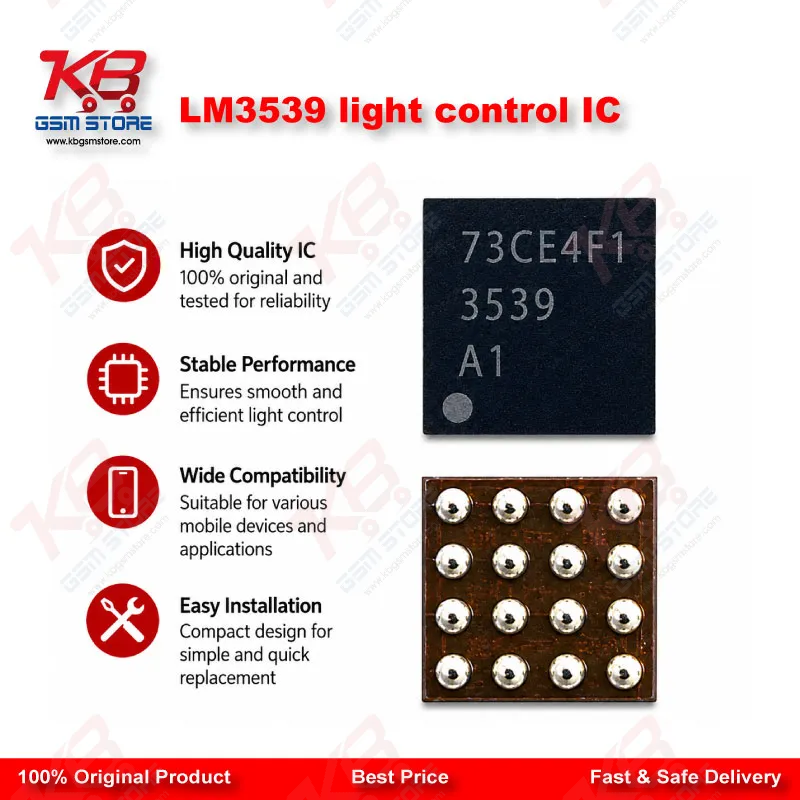 LM3539 light control IC