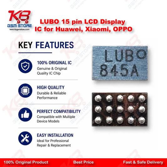 LUBO 15 pin LCD Display IC for Huawei, Xiaomi, OPPO