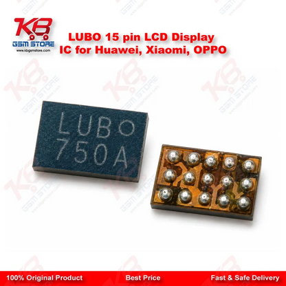 LUBO 15 pin LCD Display IC for Huawei, Xiaomi, OPPO