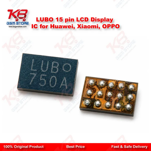 LUBO 15 pin LCD Display IC for Huawei, Xiaomi, OPPO
