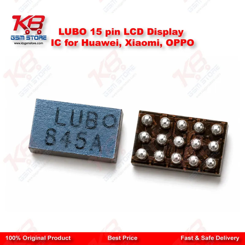 LUBO 15 pin LCD Display IC for Huawei, Xiaomi, OPPO