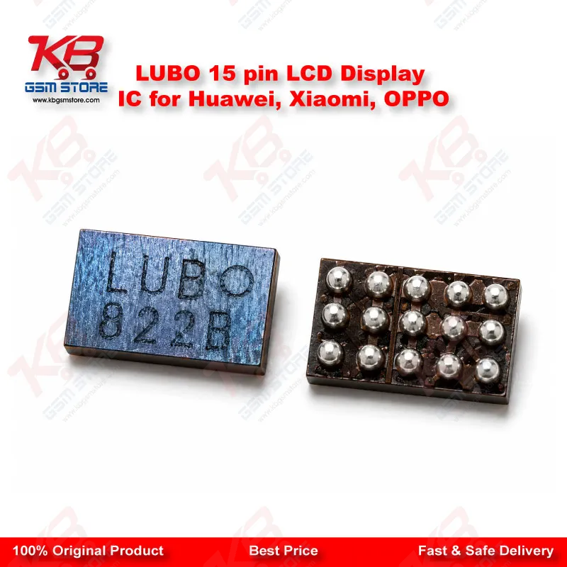 LUBO 15 pin LCD Display IC for Huawei, Xiaomi, OPPO