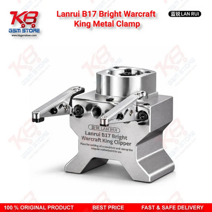 Lanrui B17 Bright Warcraft King Metal Clamp PCB Holder