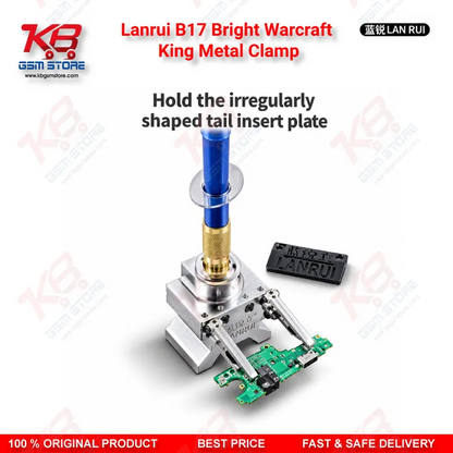 Lanrui B17 Bright Warcraft King Metal Clamp PCB Holder