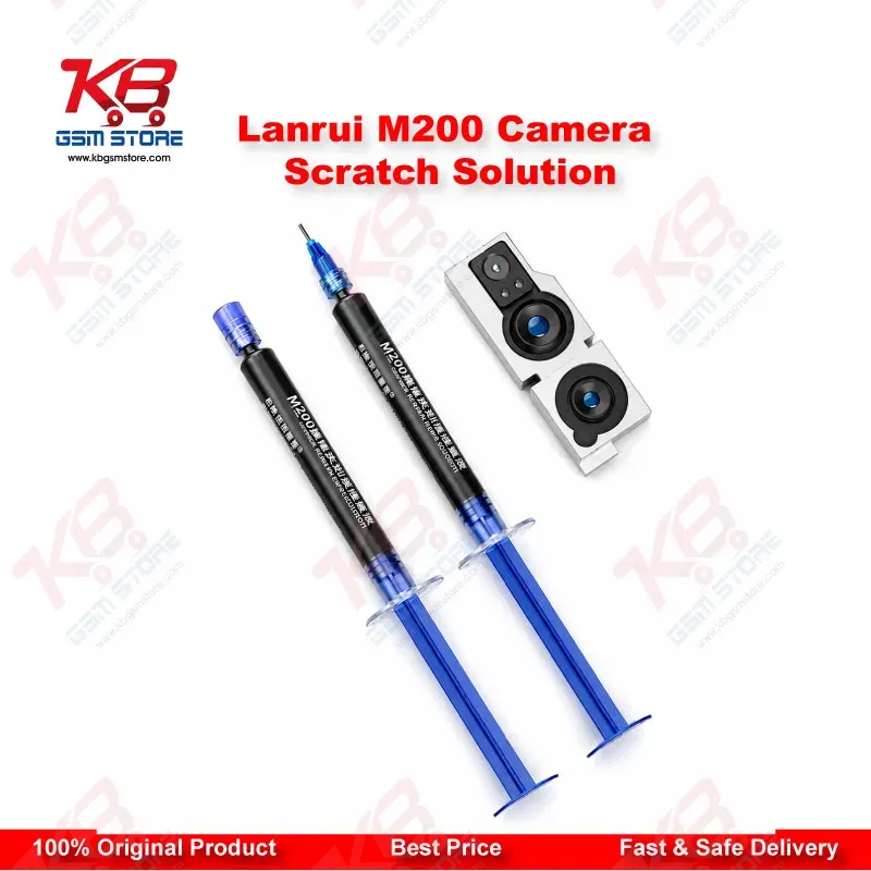 Lanrui M200 Camera Scratch Repair Solution (3ml) – Black Lens Scratch & Stain Fix