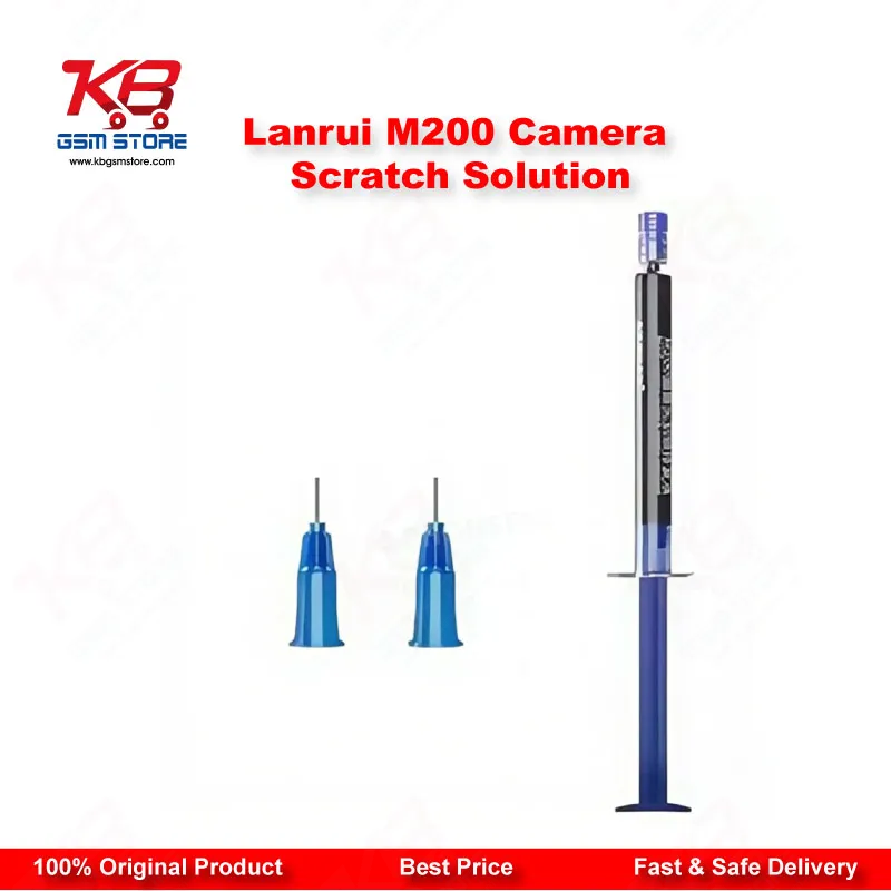 Lanrui M200 Camera Scratch Repair Solution (3ml) – Black Lens Scratch & Stain Fix