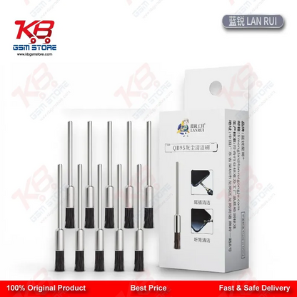 Lanrui QB95 2.35mm Dust Cleaning Mane Brush for Mobile PCB Repair