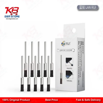 Lanrui QB95 3.0mm Dust Cleaning Mane Brush for Mobile PCB and IC Pad Cleaning
