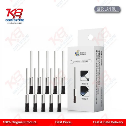 Lanrui QB95 3.0mm Dust Cleaning Mane Brush for Mobile PCB and IC Pad Cleaning