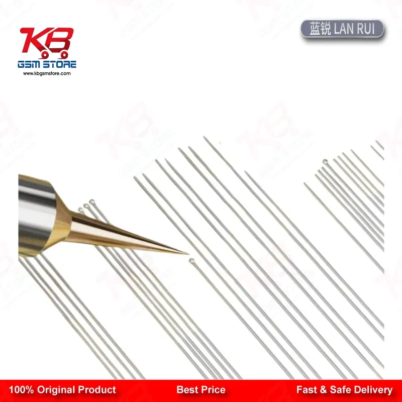 Lanrui S01 C210-SI Jumper Wire Soldering Tip - 5 Ultra Sharp Needles 0.1mm