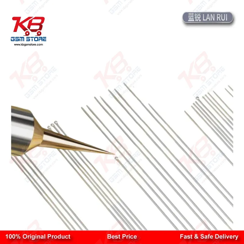 Lanrui S01 C210-SI Jumper Wire Soldering Tip - 5 Ultra Sharp Needles 0.1mm