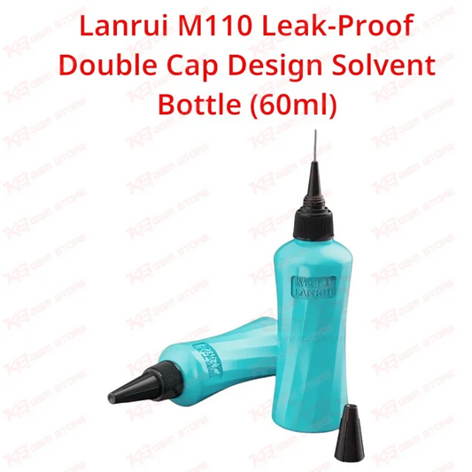 Lanrui M110 Leak-Proof Double Cap Design Solvent Bottle (60ml)