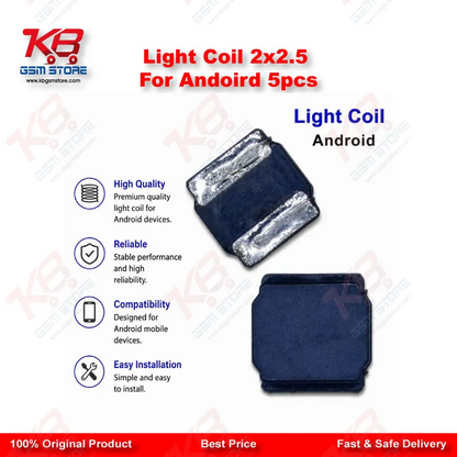 Light Coil 2×2.5 For Andoird 5pcs