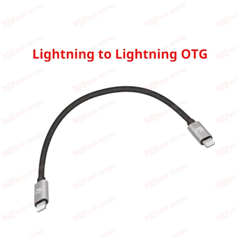 Lightning to Lightning OTG IOS Adapter Line for iPhone iPad Data Migration Cab