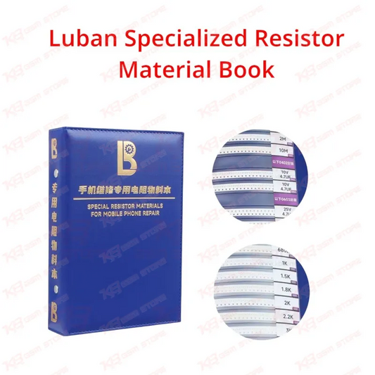Luban Specialized Resistor Material Book for Mobile Phone Repair