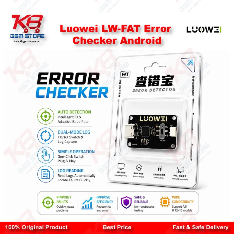 Luowei LW-FAT Error Checker – AI Motherboard Fault Analyzer for Android Phone Repair