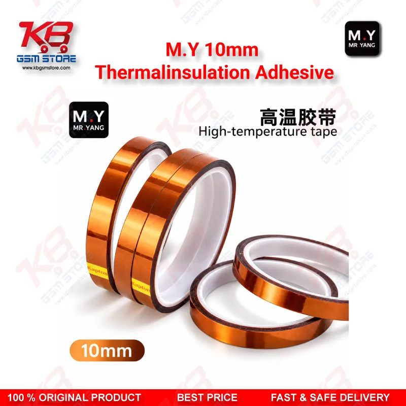 M.Y 10mm Thermalinsulation Adhesive – Heat Protection Adhesive for Mobile Phone Board Rework, Hot Air & BGA Repair