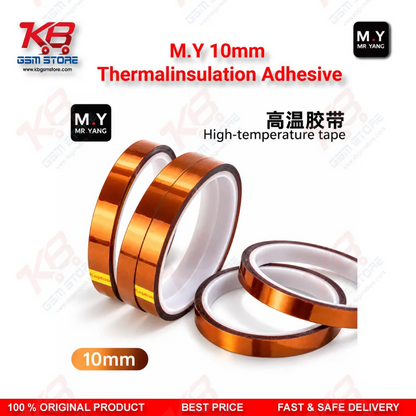 M.Y 10mm Thermalinsulation Adhesive – Heat Protection Adhesive for Mobile Phone Board Rework, Hot Air & BGA Repair
