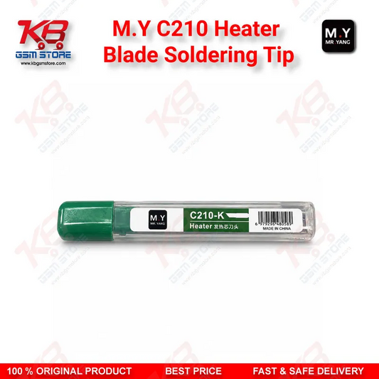 M.Y C210 Heater Blade Soldering Tip – T210 Handle Blade Cartridge for Mobile Phone Repair.