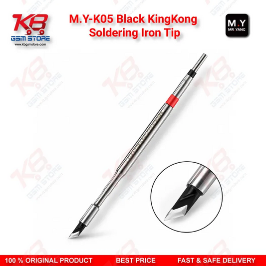 M.Y-K05 Black KingKong Soldering Iron Tip – K-Type Blade Tip for 900M Series, 936/937 Soldering Station