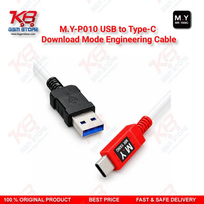 MY P010 USB to Type-C Download Mode Engineering Cable for Samsung Galaxy S8 to S25 / Note 8 to Note 20 / A53