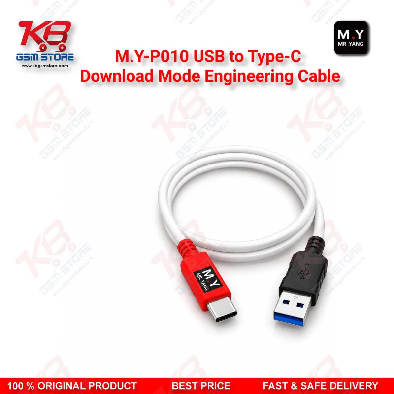 MY P010 USB to Type-C Download Mode Engineering Cable for Samsung Galaxy S8 to S25 / Note 8 to Note 20 / A53