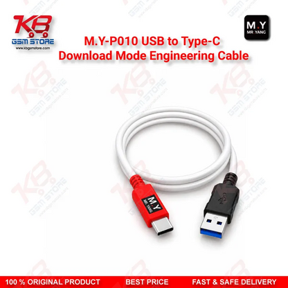 MY P010 USB to Type-C Download Mode Engineering Cable for Samsung Galaxy S8 to S25 / Note 8 to Note 20 / A53