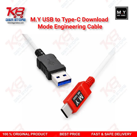 M.Y USB to Type-C Download Mode Engineering Cable for Samsung Galaxy S8 to S25 / Note 8 to Note 20 / A53