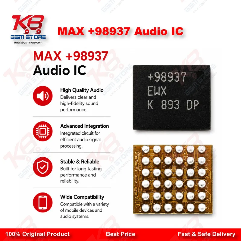 MAX +98937 Audio IC