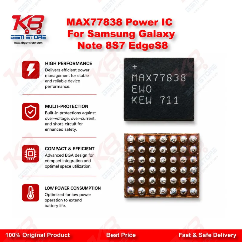 MAX77838 Power IC For Samsung Galaxy Note 8S7 EdgeS8