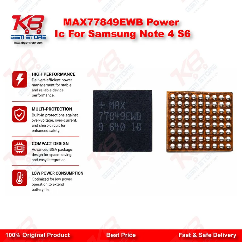 MAX77849EWB Power Ic For Samsung Note 4 S6