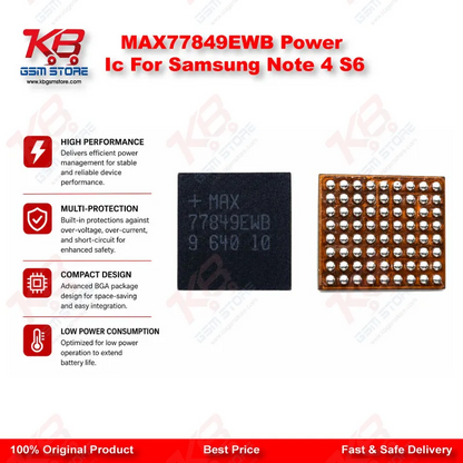MAX77849EWB Power Ic For Samsung Note 4 S6