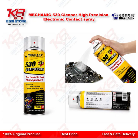 MECHANIC 530 Cleaner High Precision Electronic Contact spray