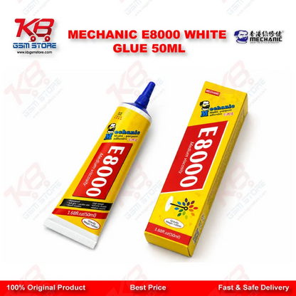 MECHANIC E8000 WHITE GLUE 50ML